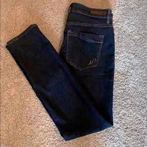 Express mid rise skinny jeans